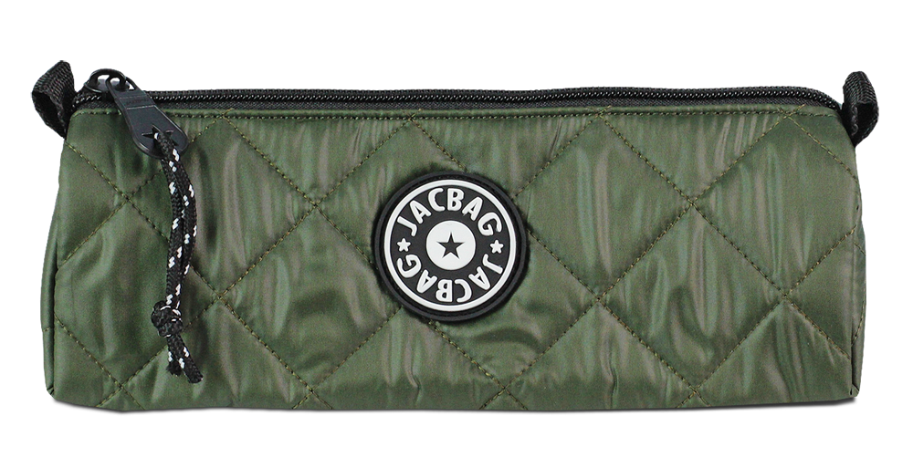 Jacbag Prime Soft-Kapitone Üçgen Kalemkutu Prime Soft-Haki