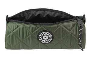 Jacbag Prime Soft-Kapitone Üçgen Kalemkutu Prime Soft-Haki