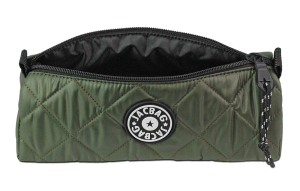 Jacbag Prime Soft-Kapitone Üçgen Kalemkutu Prime Soft-Haki