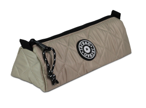 Jacbag Prime Soft-Kapitone Üçgen Kalemkutu Prime Soft-Bej