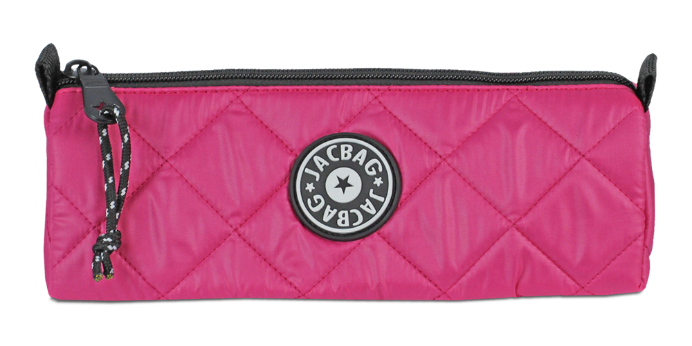 Jacbag Prime Soft-Kapitone Üçgen Kalemkutu Prime Soft-Pembe