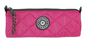 Jacbag Prime Soft-Kapitone Üçgen Kalemkutu Prime Soft-Pembe