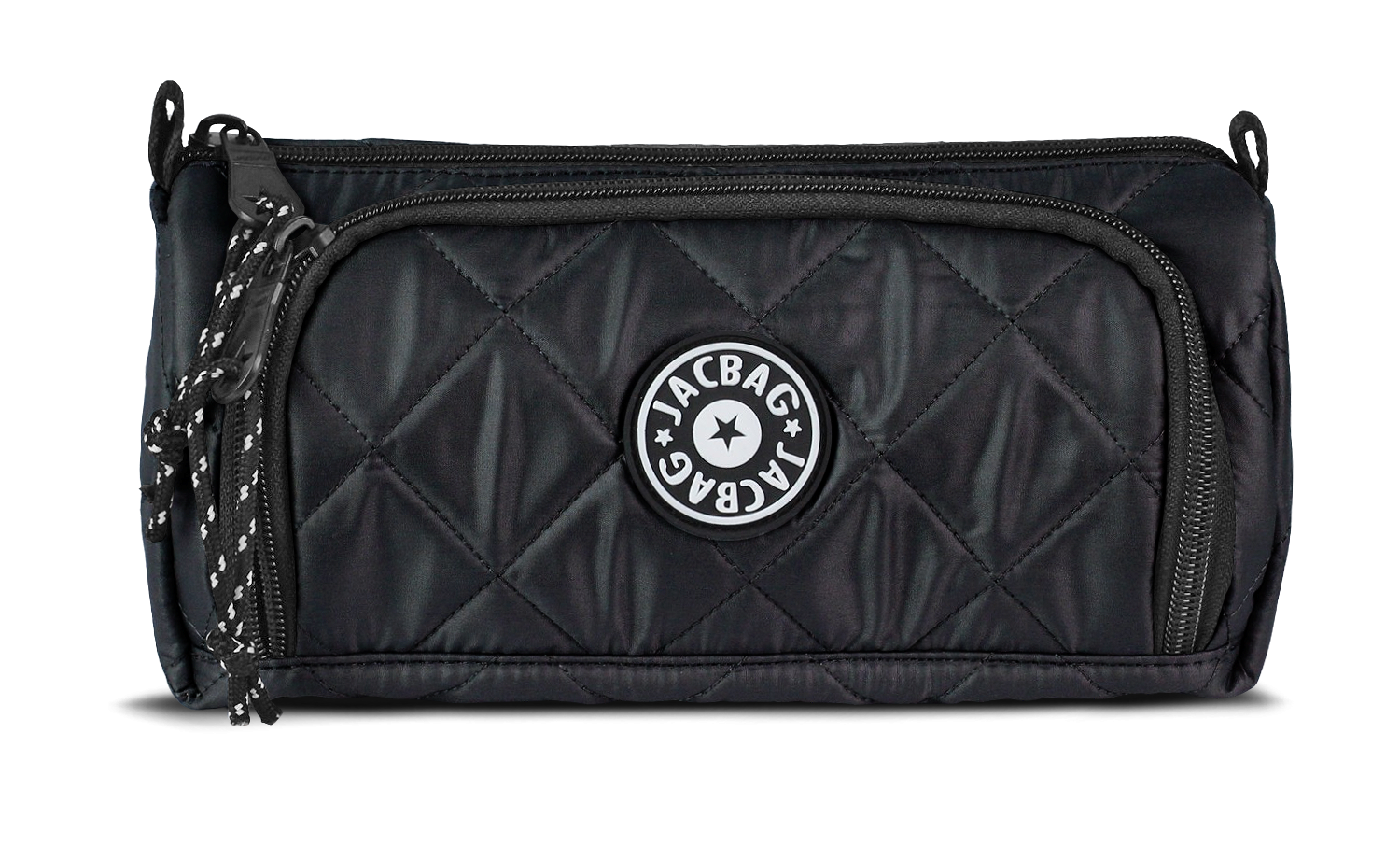 Jacbag Prime XL Soft-Çift Bölmeli  Kapitone Kalemkutu Prime XL Soft-Siyah