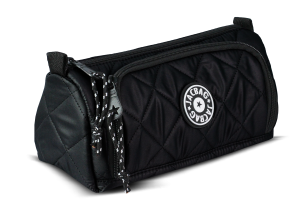 Jacbag Prime XL Soft-Çift Bölmeli  Kapitone Kalemkutu Prime XL Soft-Siyah