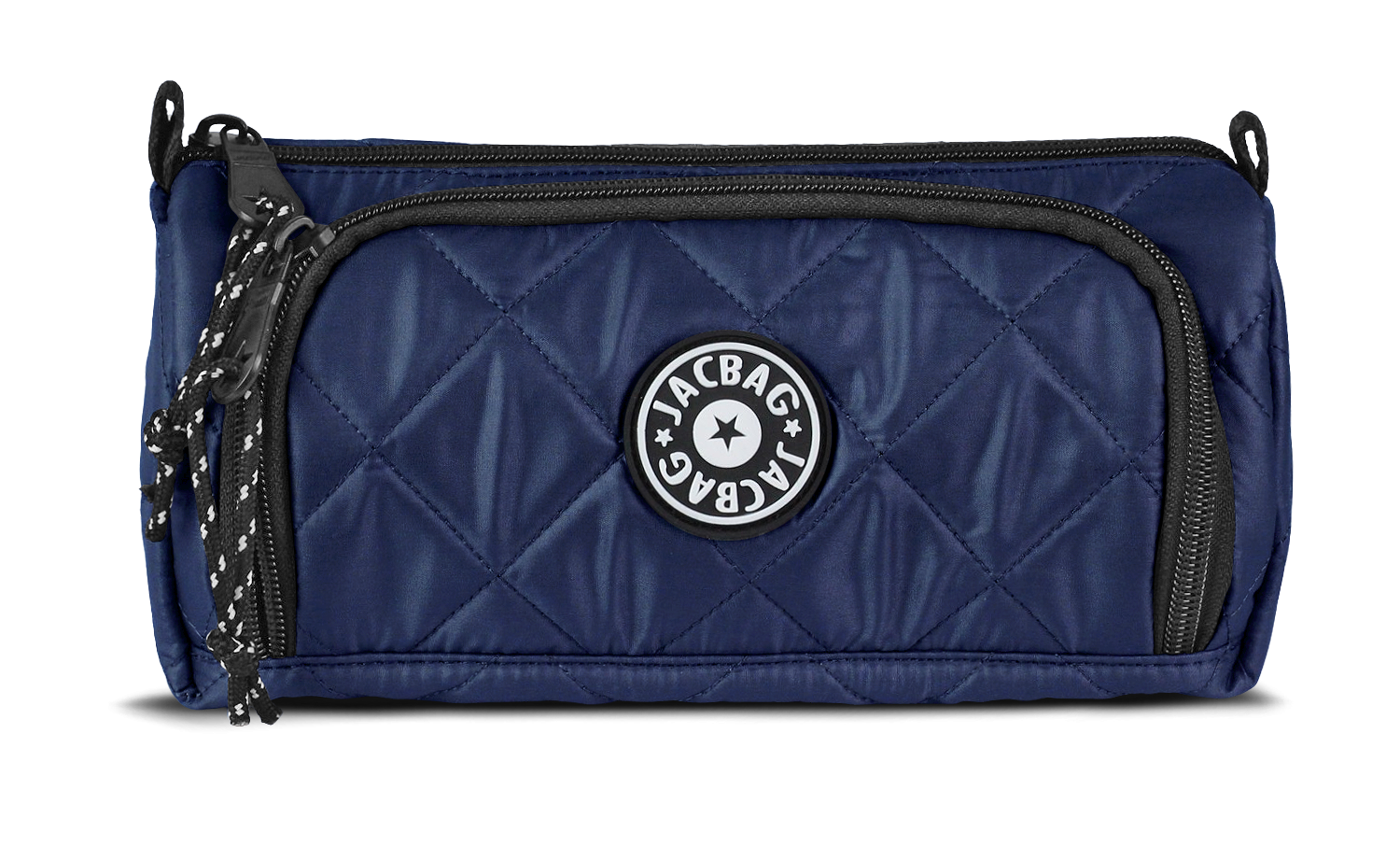 Jacbag Prime XL Soft-Çift Bölmeli  Kapitone Kalemkutu Prime XL Soft-Lacivert