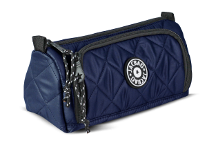 Jacbag Prime XL Soft-Çift Bölmeli  Kapitone Kalemkutu Prime XL Soft-Lacivert