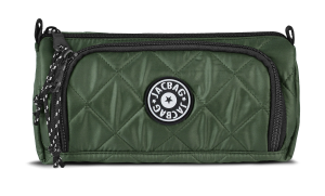 Jacbag Prime XL Soft-Çift Bölmeli  Kapitone Kalemkutu Prime XL Soft-Haki