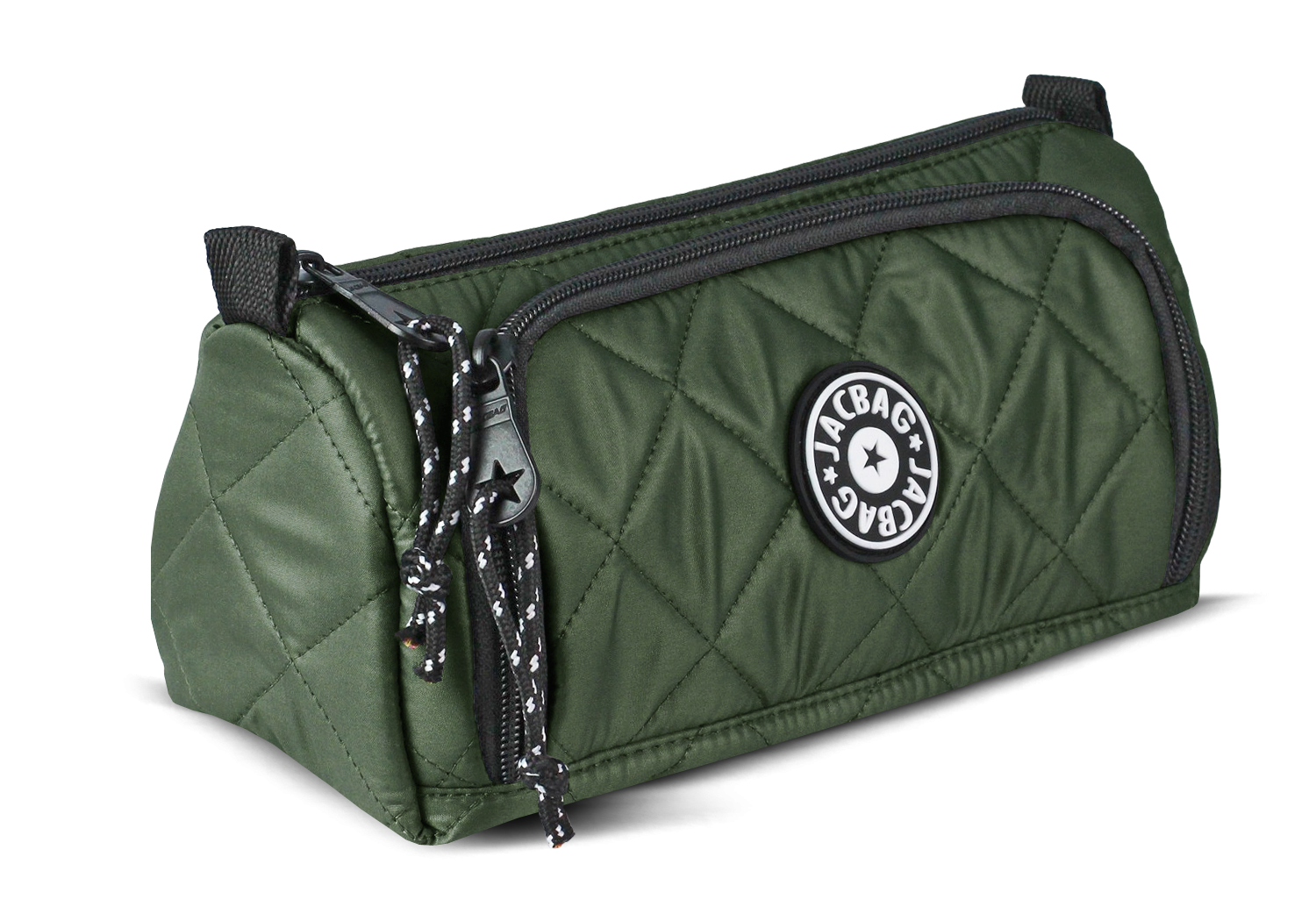 Jacbag Prime XL Soft-Çift Bölmeli  Kapitone Kalemkutu Prime XL Soft-Haki