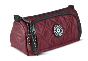 Jacbag Prime XL Soft-Çift Bölmeli  Kapitone Kalemkutu Prime XL Soft-Bordo