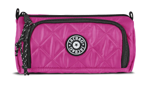 Jacbag Prime XL Soft-Çift Bölmeli  Kapitone Kalemkutu Prime XL Soft-Pembe