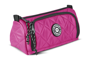 Jacbag Prime XL Soft-Çift Bölmeli  Kapitone Kalemkutu Prime XL Soft-Pembe