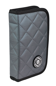 Jacbag cover Soft-Sert Kapaklı Ayraçlı kapitone Kalem Kutusu Cover Soft-Gri