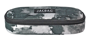 Jacbag Oval Kalem Kutusu Medıum Oval Medium-Gri Bulut