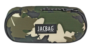 Jacbag Oval Kalem Kutusu Medıum Oval Medium-Haki Camoflora