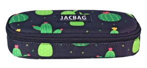 Jacbag Oval Kalem Kutusu Medıum Oval Medium-Kaktüs