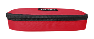 Jacbag Oval Kalem Kutusu Medıum Oval Medium-Kırmızı