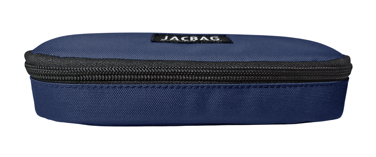 Jacbag Oval Kalem Kutusu Medıum Oval Medium-Lacivert