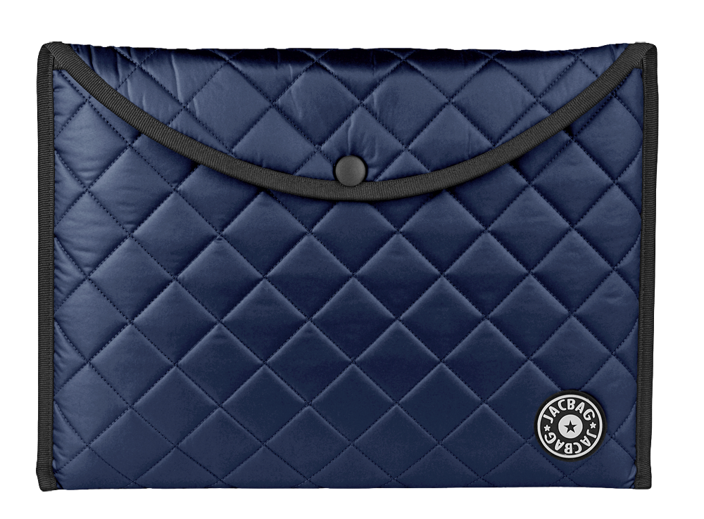 Jacbag Snap Folder Soft A4-Kapitone Çıtçıtlı Dosya A4 Çıtçıtlı-Kapitone-Lacivert