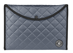 Jacbag Snap Folder Soft A4-Kapitone Çıtçıtlı Dosya A4 Çıtçıtlı-Soft Gri