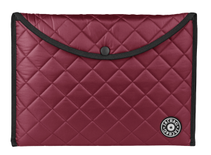 Jacbag Snap Folder Soft A4-Kapitone Çıtçıtlı Dosya A4 Çıtçıtlı-Kapitone-Bordo