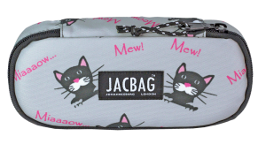 Jacbag Oval Kalem Kutusu Medıum Oval Medium-Miyav