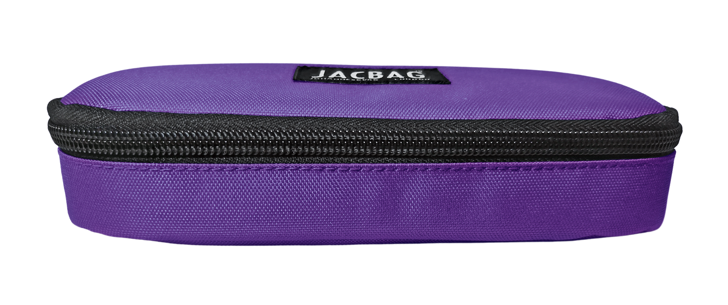 Jacbag Oval Kalem Kutusu Medıum Oval Medium-Mor