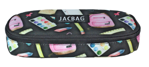 Jacbag Oval Kalem Kutusu Medıum Oval Medium-Pastel Pop