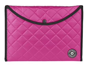 Jacbag Snap Folder Soft A4-Kapitone Çıtçıtlı Dosya A4 Çıtçıtlı-Soft Pembe