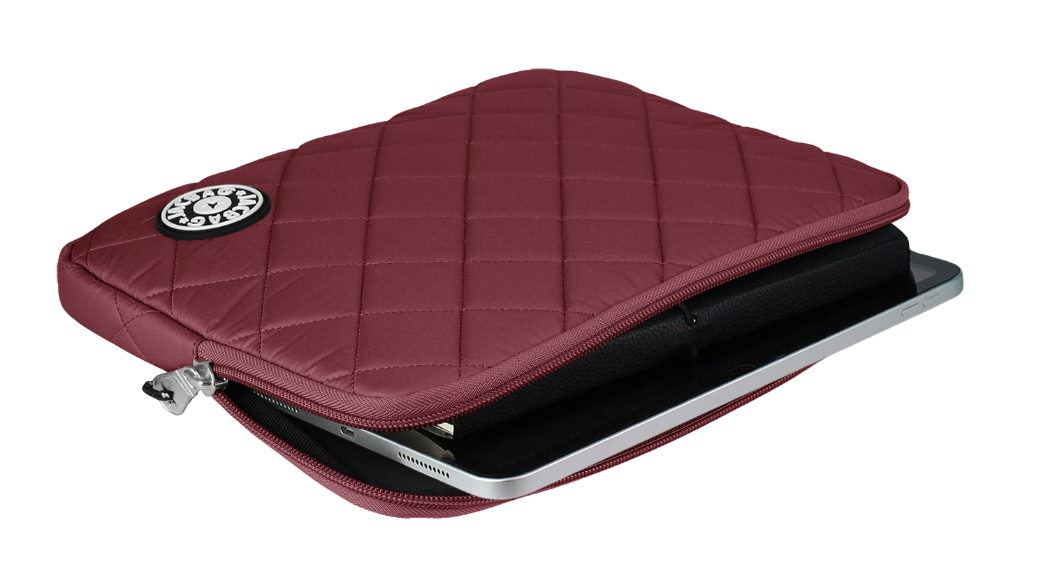 Jacbag Tablet Soft-Fermuarlı Kapitone Tablet Çantası