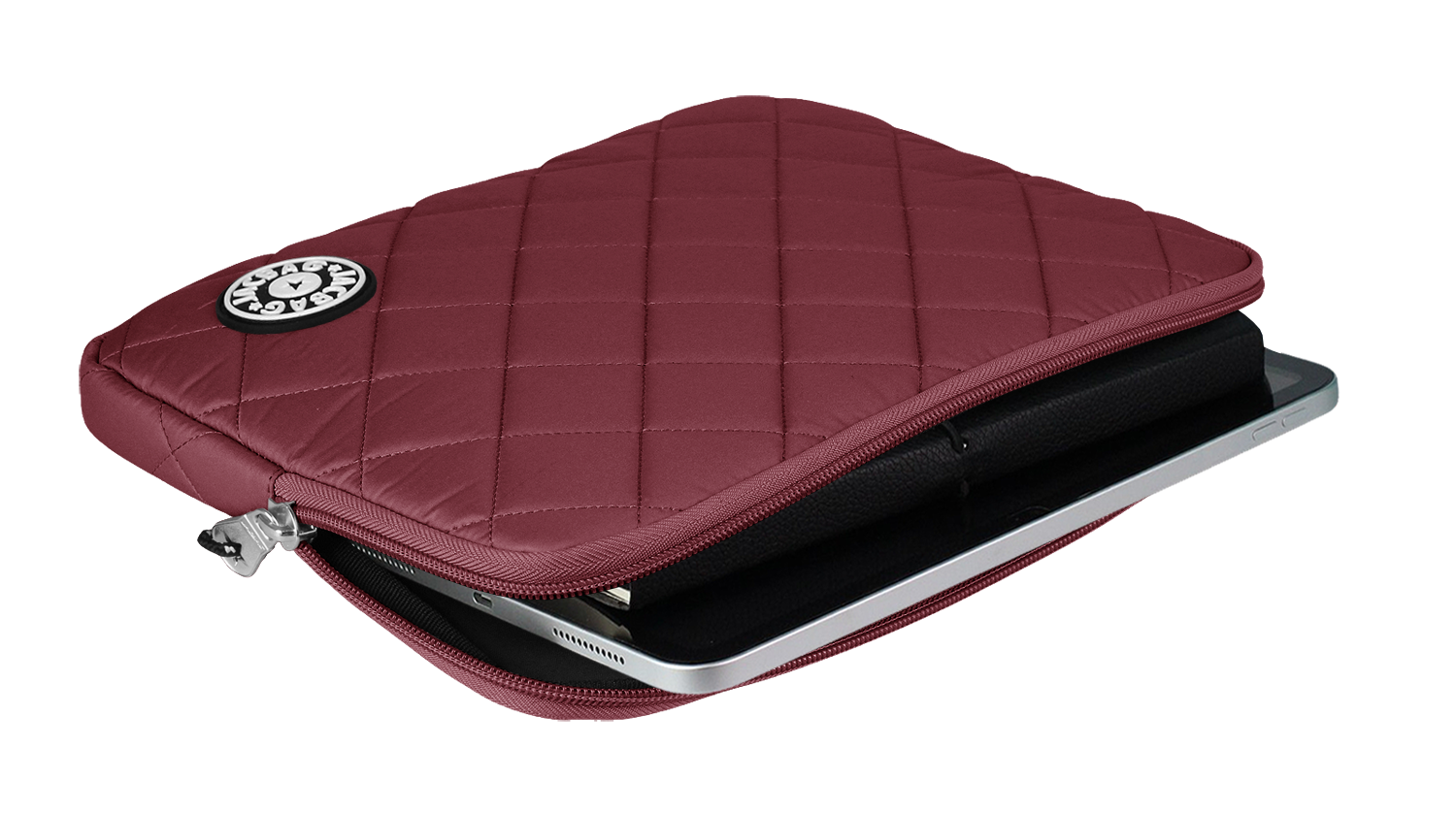 Jacbag Tablet Soft-Fermuarlı Kapitone Tablet Çantası