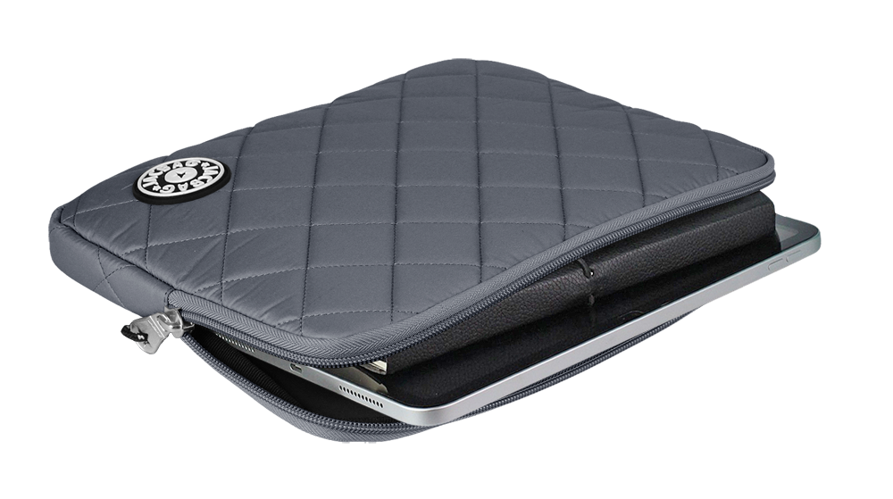 Jacbag Tablet Soft-Fermuarlı Kapitone Tablet Çantası