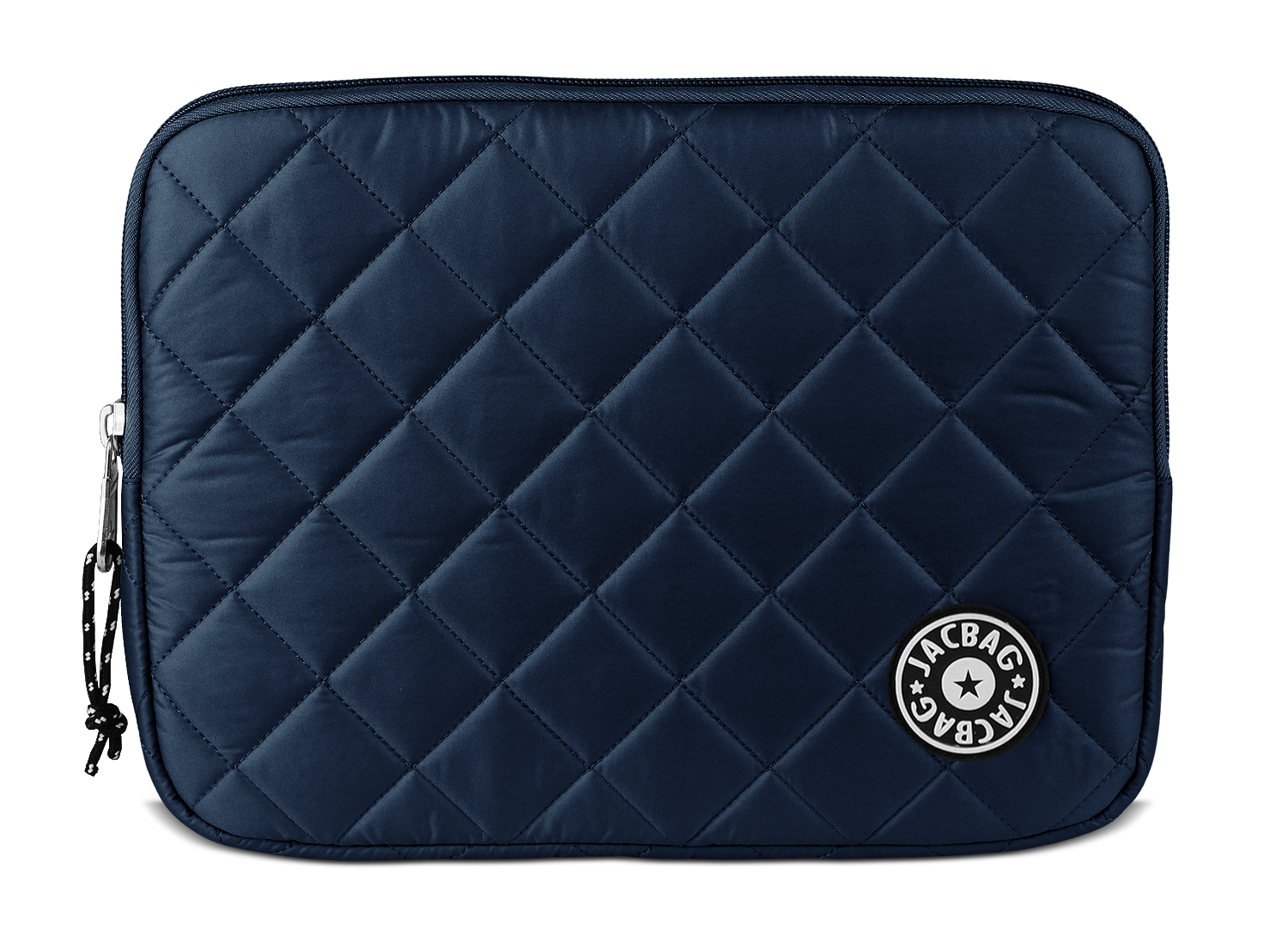 Jacbag Tablet Soft-Fermuarlı Kapitone Tablet Çantası Kapitone-Tablet-Lacivert