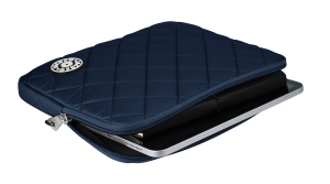 Jacbag Tablet Soft-Fermuarlı Kapitone Tablet Çantası Kapitone-Tablet-Lacivert