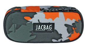 Jacbag Oval Kalem Kutusu Medıum Oval Medium-Turuncu Camoflora