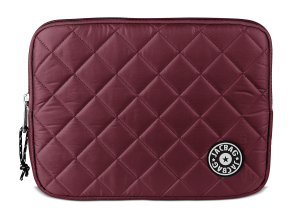 Jacbag Tablet Soft-Fermuarlı Kapitone Tablet Çantası Kapitone-Tablet-Bordo