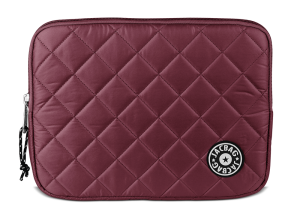 Jacbag Tablet Soft-Fermuarlı Kapitone Tablet Çantası Tablet Soft  Bordo