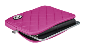 Jacbag Tablet Soft-Fermuarlı Kapitone Tablet Çantası Tablet Soft Pembe