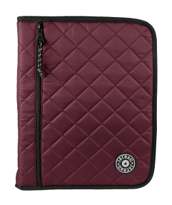 Jacbag Organizip Soft-Kapitone Organizer Dosya Çanta Organizer Soft Dosya-Bordo