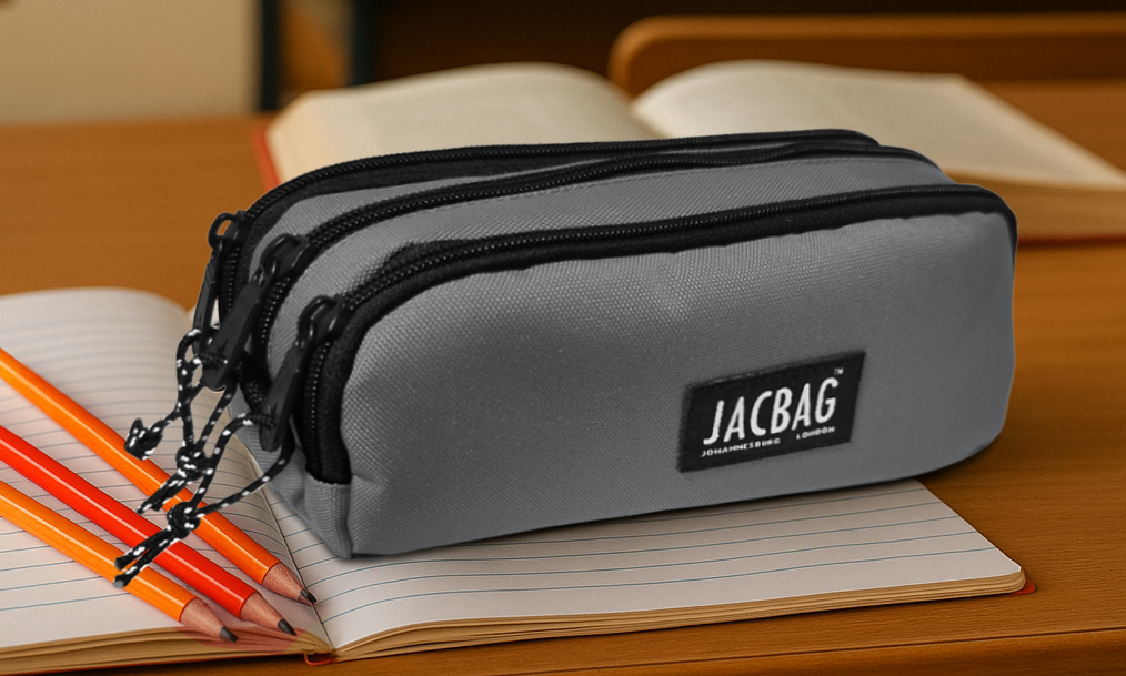 Jacbag Trıple Pouch-Üç Bölmeli Kalem Kutusu