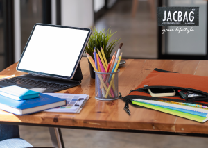 Jacbag Dual Zip Folder -İki Bölmeli Dosya Çanta  A4