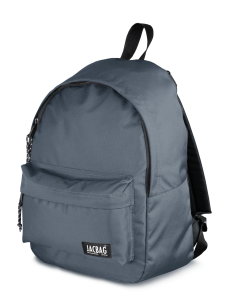 Jacbag Classic-Tek Bölmeli Sırt Çantası Classic Jac-Gri 
