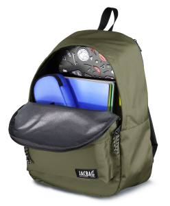 Jacbag Classic-Tek Bölmeli Sırt Çantası Classic Jac-Haki