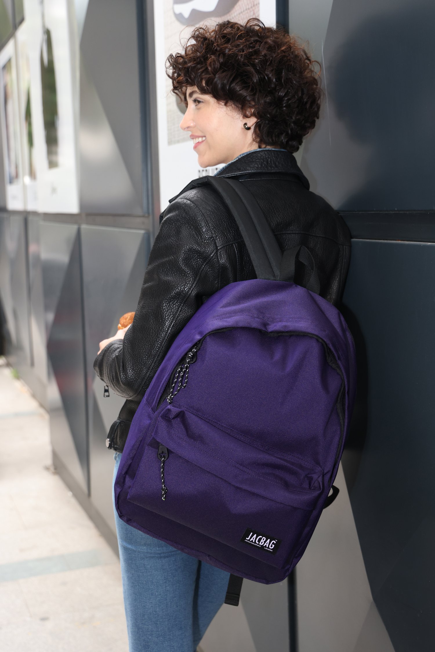 Jacbag Classic-Tek Bölmeli Sırt Çantası Classic Jac-Mor