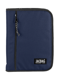 Jacbag OrganiZip-Fermuarlı Dosya Çanta A4 Organizer Dosya-Lacivert