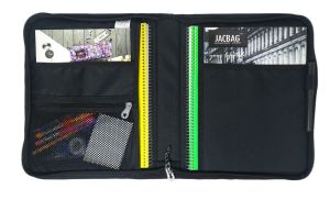 Jacbag OrganiZip-Fermuarlı Dosya Çanta A4 Organizer Dosya-Mor