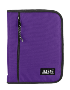 Jacbag OrganiZip-Fermuarlı Dosya Çanta A4 Organizer Dosya-Mor