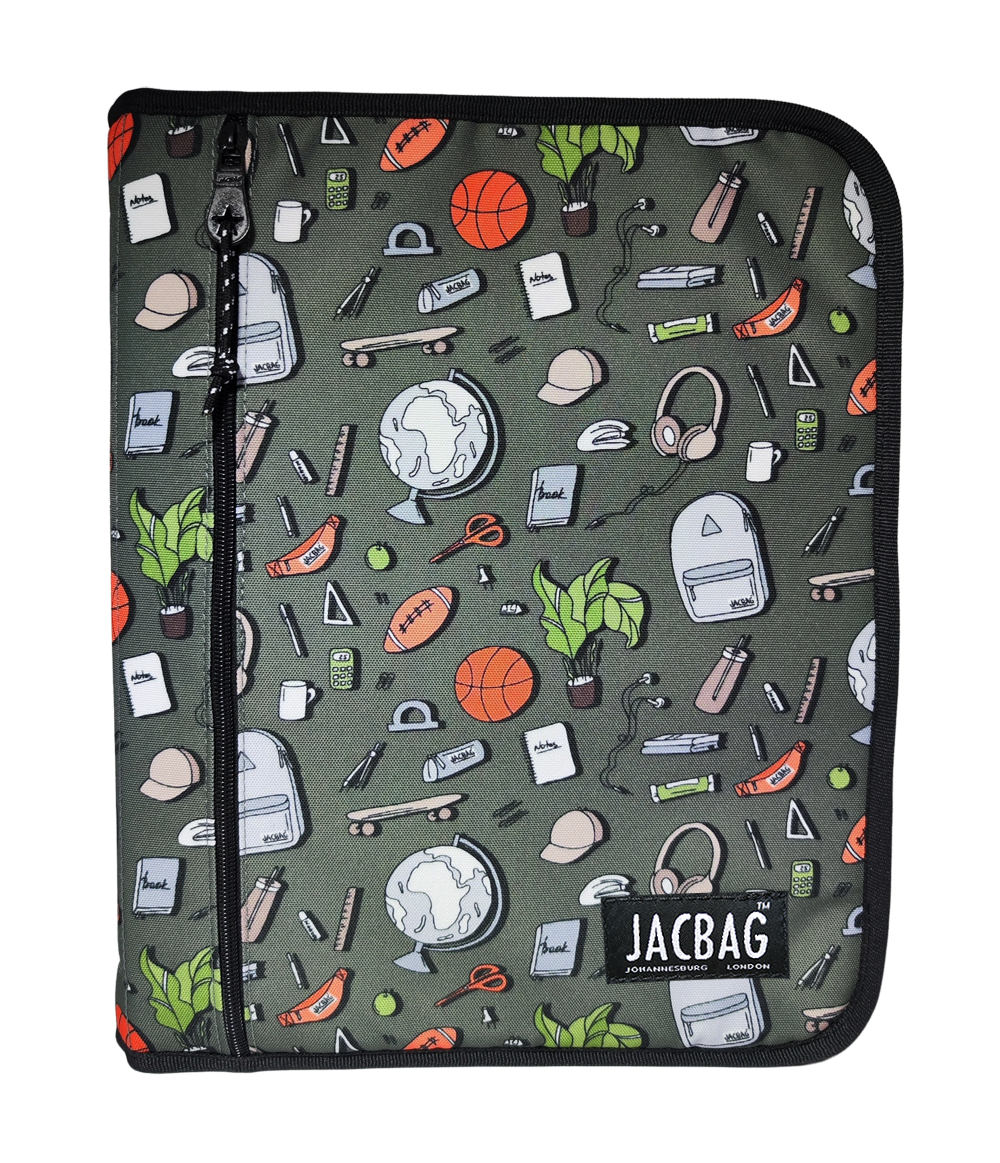 Jacbag OrganiZip-Fermuarlı Dosya Çanta A4 Organizer Dosya-College