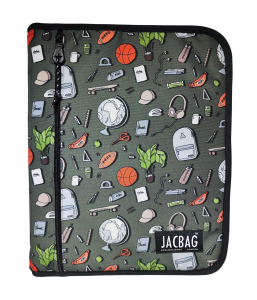 Jacbag OrganiZip-Fermuarlı Dosya Çanta A4 Organizer Dosya-College