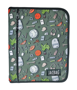 Jacbag OrganiZip-Fermuarlı Dosya Çanta A4 Organizer Dosya-College