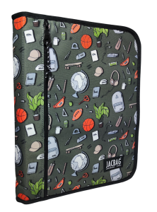 Jacbag OrganiZip-Fermuarlı Dosya Çanta A4 Organizer Dosya-College